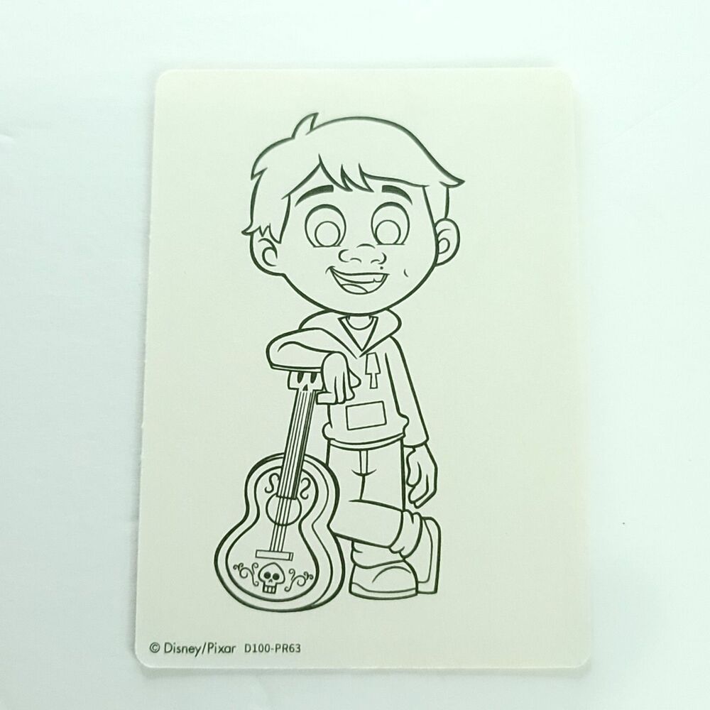 Coco Miguel 2023 Card Fun 1/1 Disney 100 Carnival  Paper Sketch Card D100-PR63